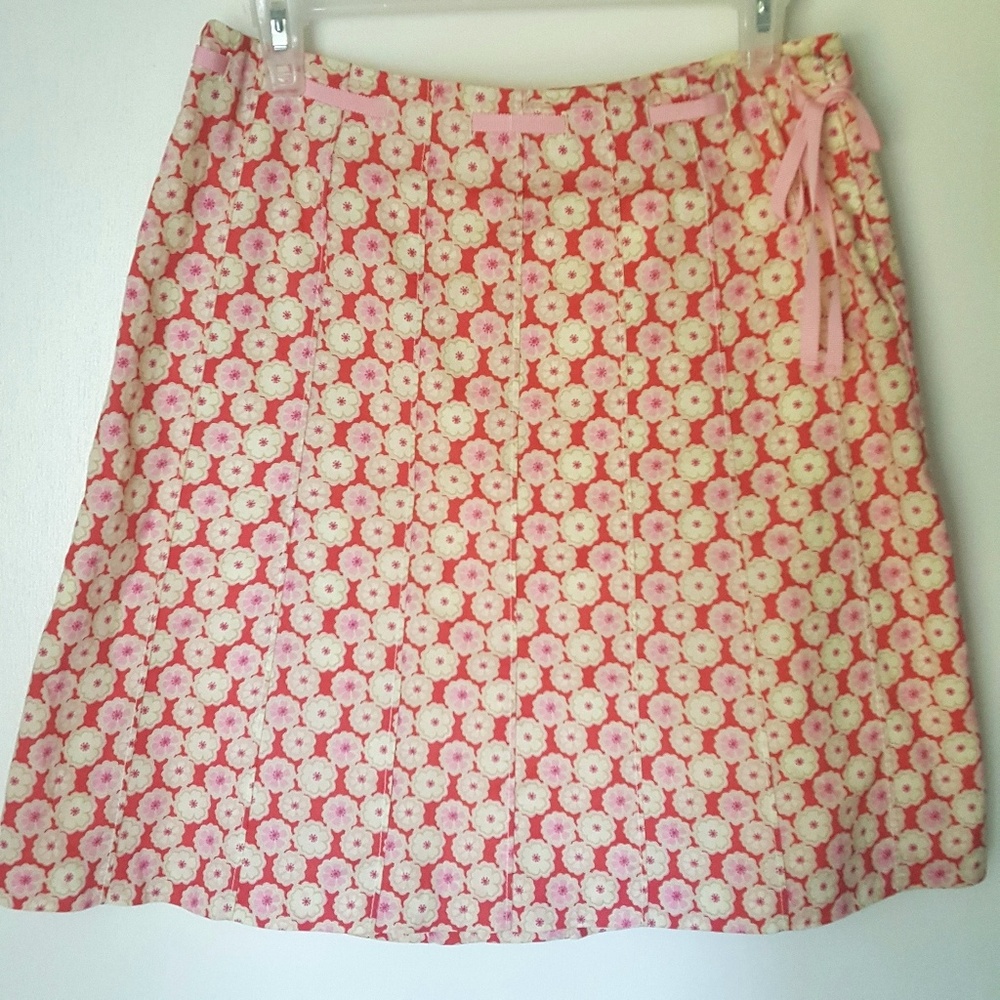 J.Crew  floral skirt